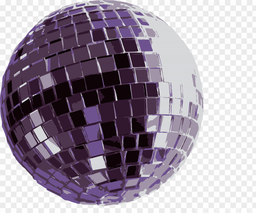 Vector Crystal Ball Disco Vecteur Nightclub PNG