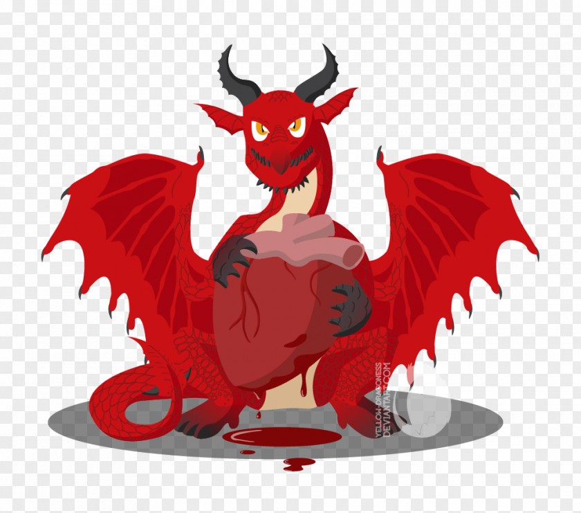 Yellow Card Demon Clip Art PNG