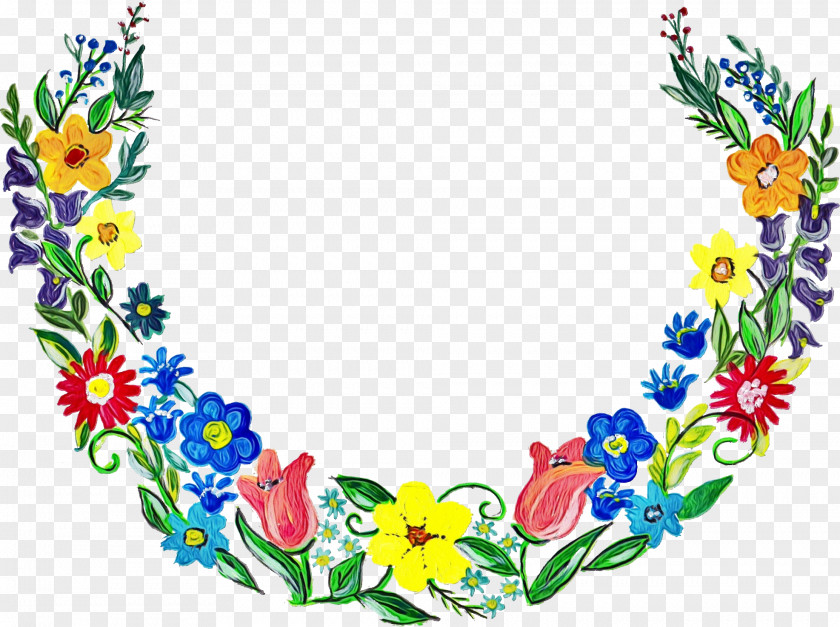 Floral Design Cut Flowers Body Jewellery Line PNG