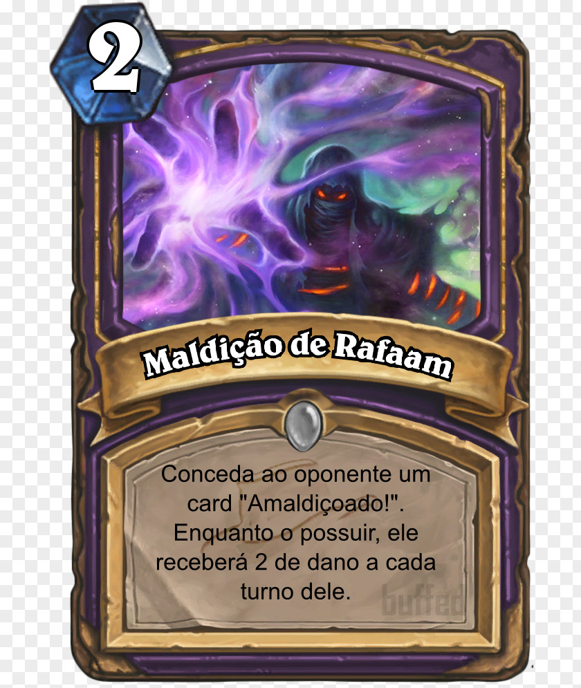 Hearthstone The Boomsday Project Curse Of Naxxramas Blackrock Mountain Arch-Thief Rafaam PNG