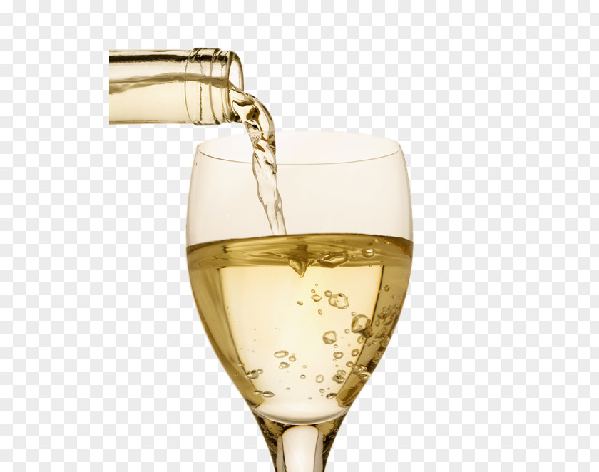 Poured Into A Glass Of Champagne White Wine Cava DO PNG