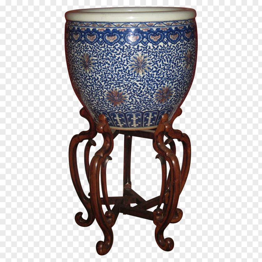 Table Furniture Ceramic Vase Antique PNG