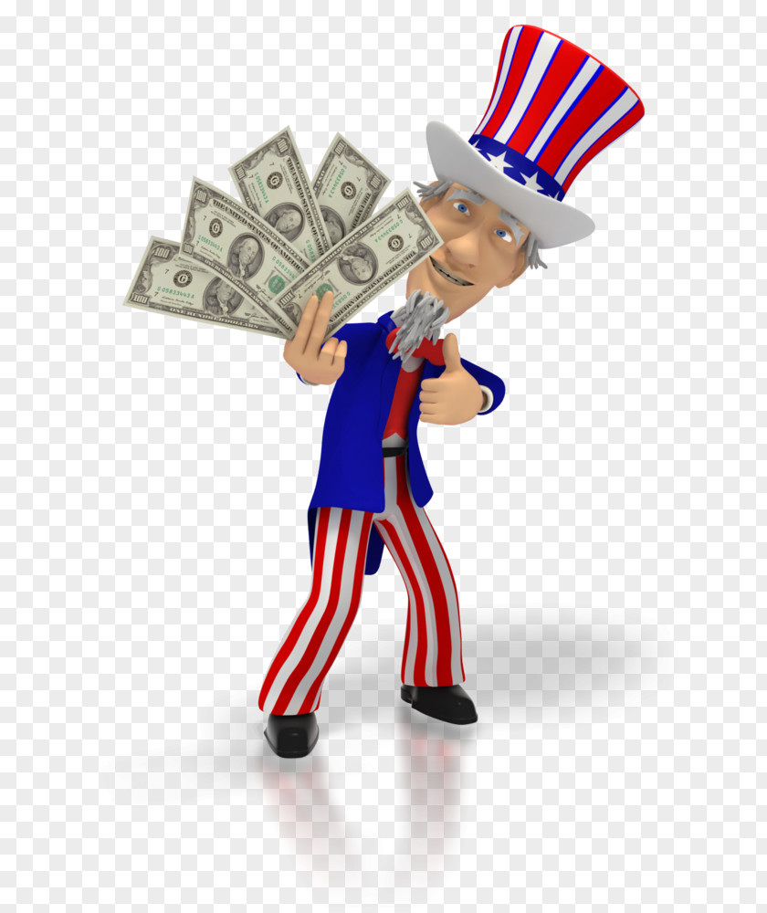United States Flag Of The Uncle Sam Tax PNG