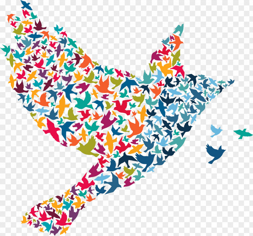 Abstract Color Pigeons Bird Royalty-free Shutterstock Illustration PNG