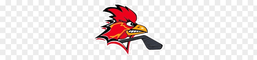 Charleroi Red Roosters Hockey Team Logo PNG Logo, hockey logo clipart PNG