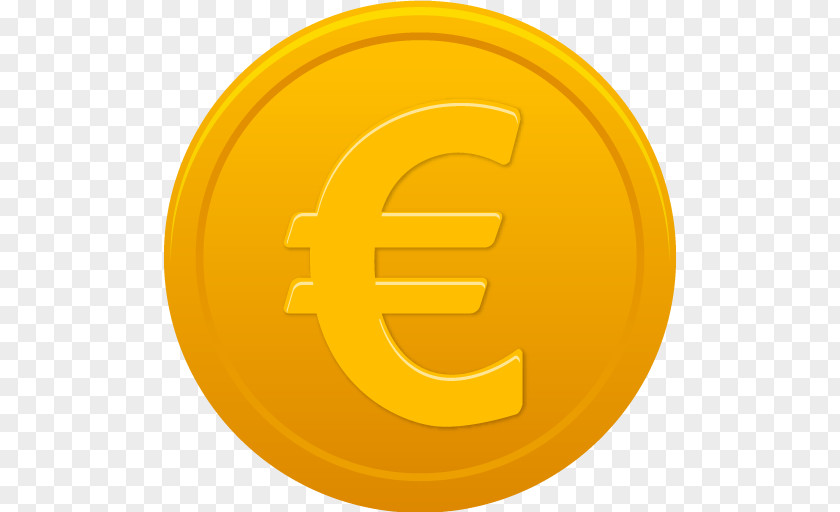 Euro Coins Sign PNG