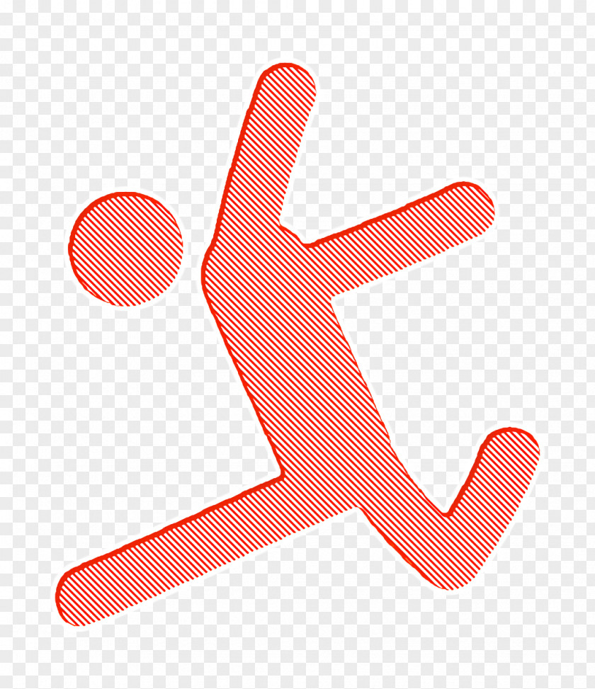 People Icon Man Long Jump PNG