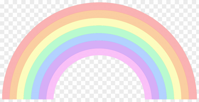 Color Rainbow Cliparts Pastel Clip Art PNG