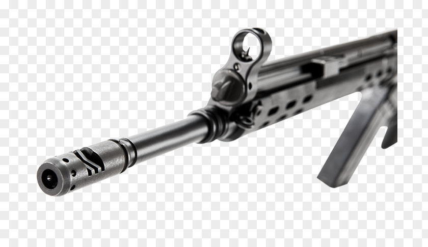 G3 Bayonet Trigger Firearm Air Gun Barrel PNG