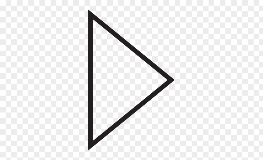Play Arrow Triangle PNG