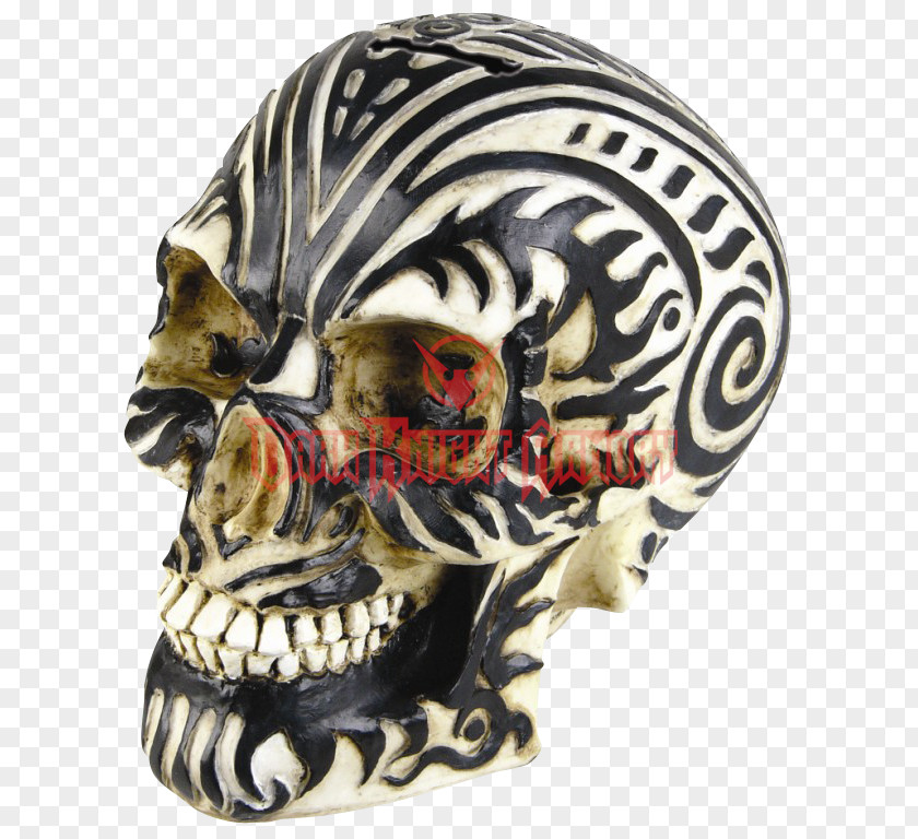 Tribal Skull Savings Bank Māori People Piggy PNG