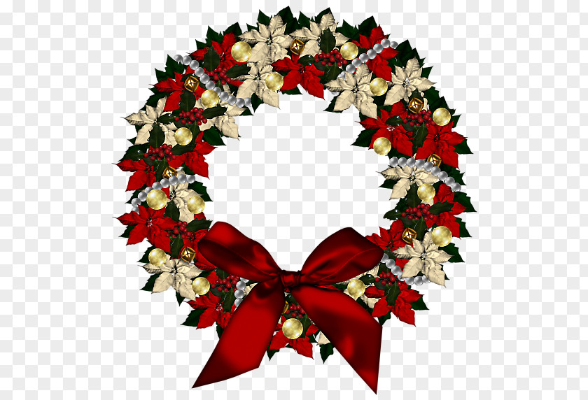 Christmas Wreath Desktop Wallpaper Clip Art PNG