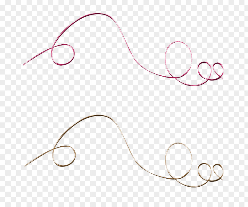 Floating Lines Jewellery Font PNG