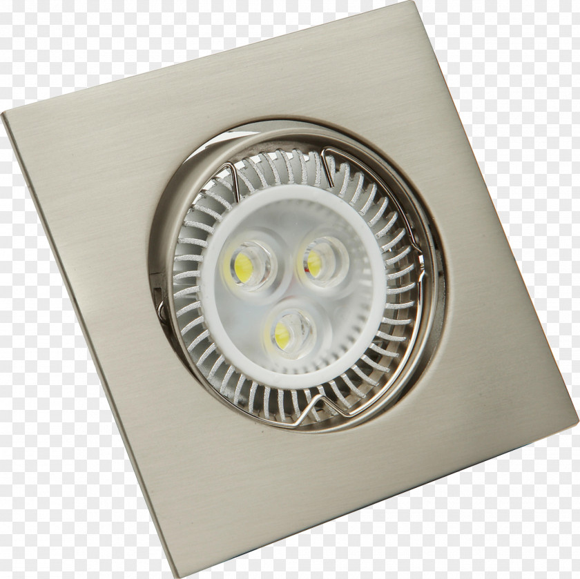 Light Recessed Lighting Multifaceted Reflector LED Lamp PNG