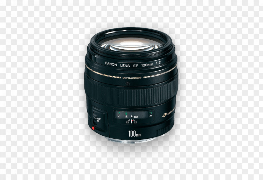 Camera Lens Canon EF Mount 100mm Digital SLR PNG