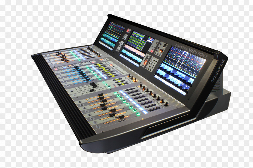 Digital Soundcraft Si Expression 1 Audio Mixers Mixing Console PNG