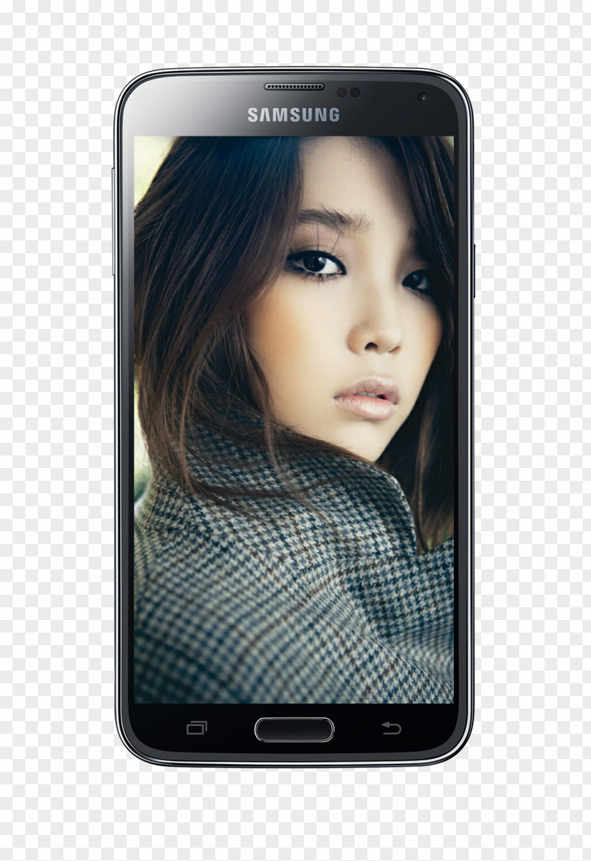 Lee Ji Eun IU Feature Phone South Korea Real Smartphone PNG