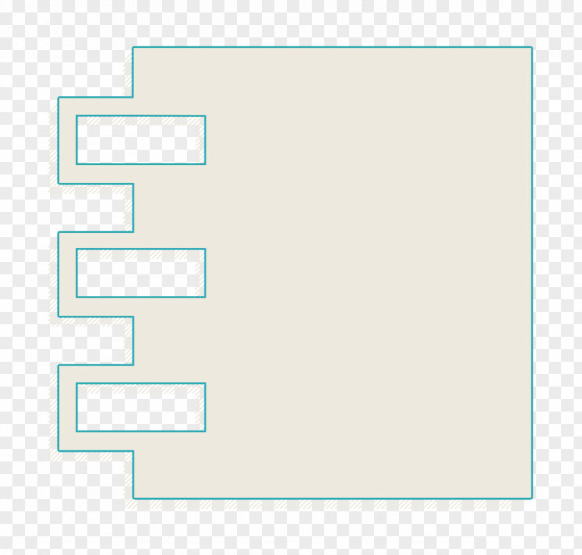 Logo Rectangle Notebook Icon PNG