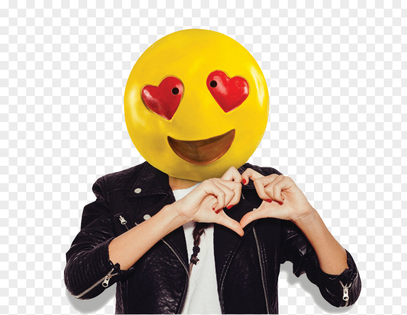 Mask Latex Face With Tears Of Joy Emoji Costume PNG