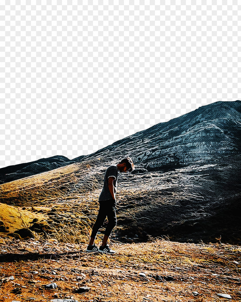 Rock Hill Mountain Tree Landscape PNG