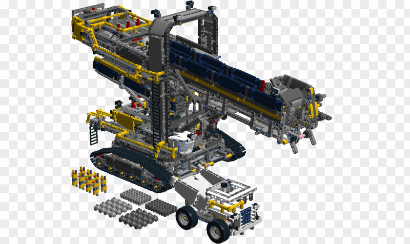 Toy LEGO Digital Designer Lego Technic Bucket-wheel Excavator PNG