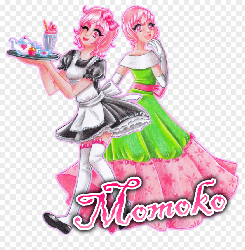 Barbie Pink M Figurine PNG