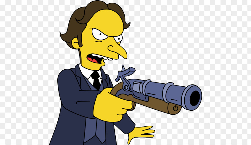 Dt Mr. Burns Homer Simpson Bart Marge Maggie PNG