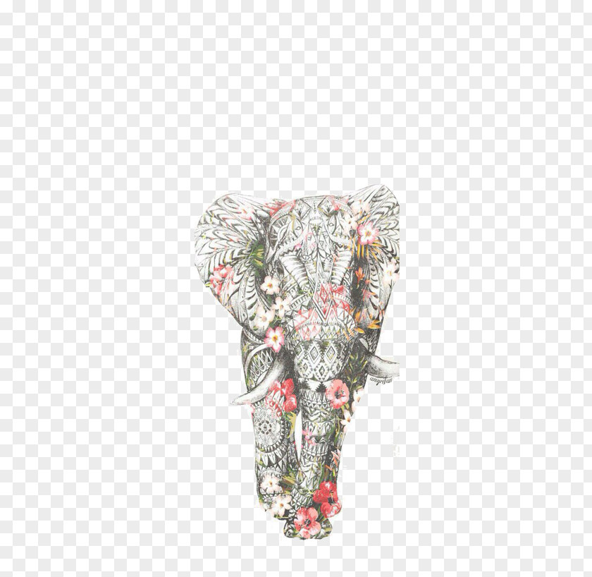 Painted Elephant IPhone 7 Plus 6 6S 8 PNG