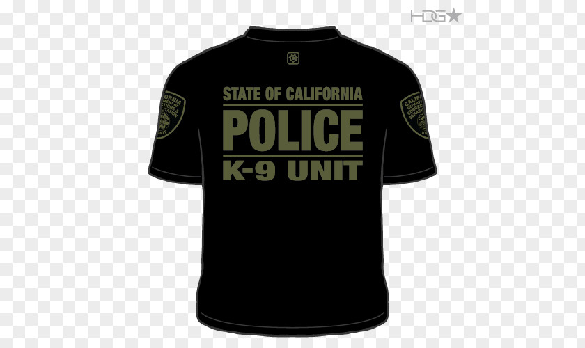 Police Dog T-shirt Officer Parole PNG