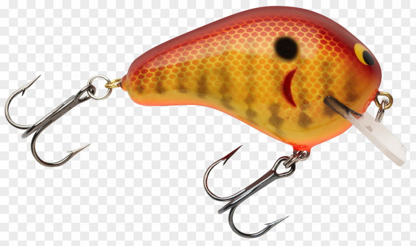 Fish Spoon Lure Bagley Diving Chartreuse Inch PNG