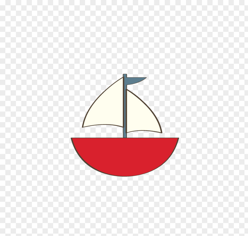 Free Cartoon Sailing Pull Material Ship Oar PNG