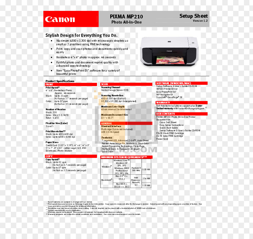 Canon Printer Photocopier Inkjet Printing Image Scanner PNG