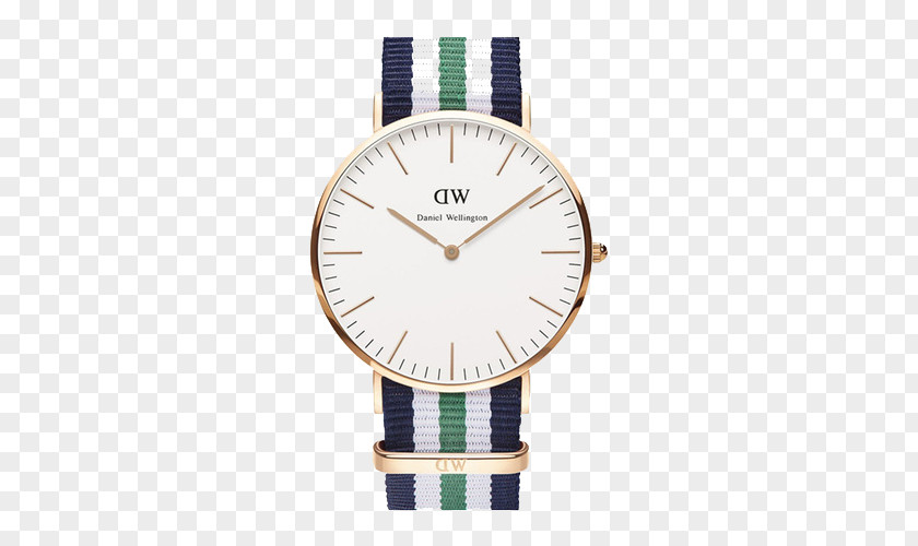 Daniel Wellington Quartz Watch Clock Strap Brand PNG