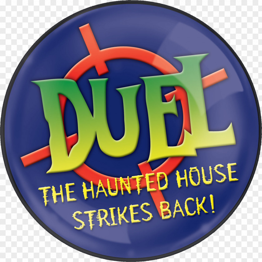 Duel Alton Towers – The Haunted House Strikes Back Logo Brand Font PNG