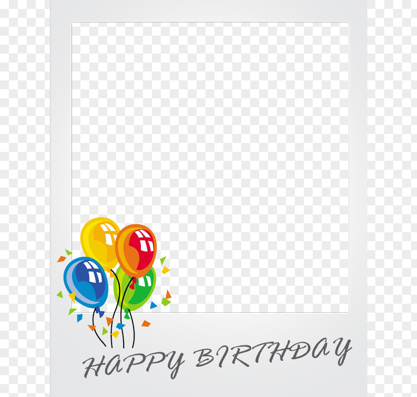 Free Birthday Frames Balloon Stock Photography Clip Art PNG