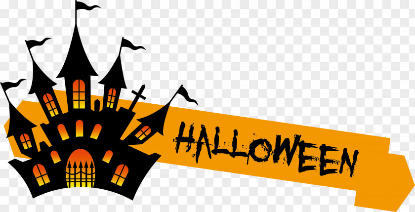 Happy Halloween Banner PNG