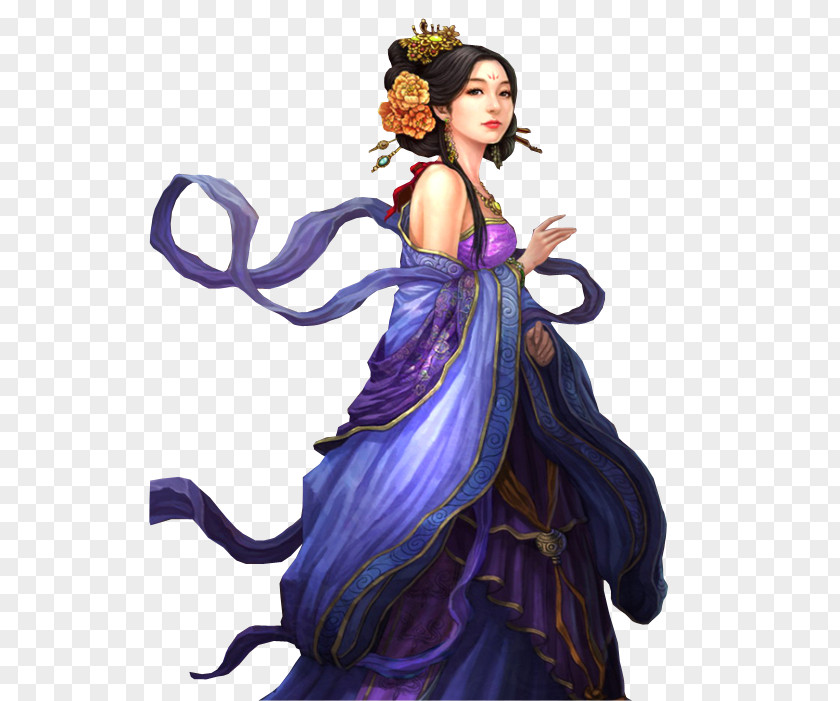 KA Blue Princess Consort Purple PNG