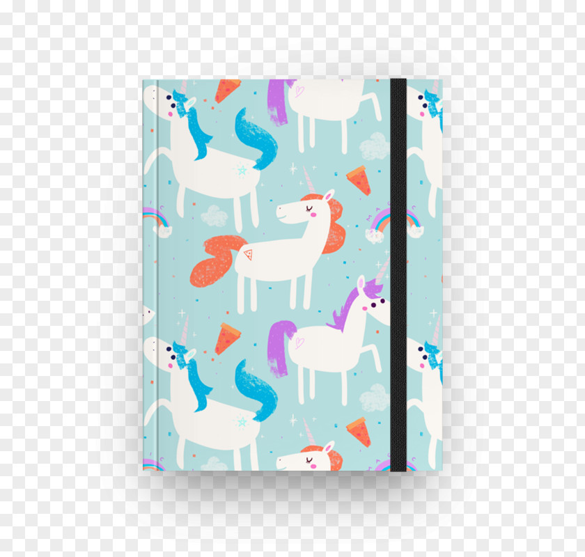 Notebook Unicorn Spiral Diary Stationery PNG