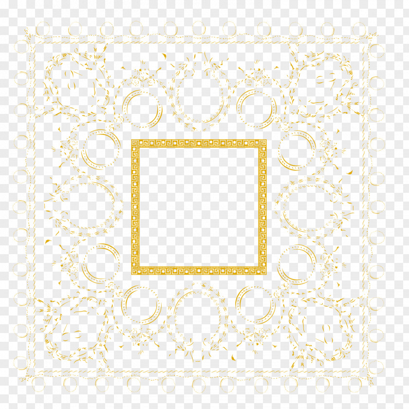 Square Elements Picture Frame Area Pattern PNG