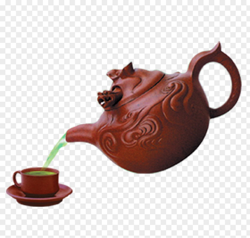 Tea Creative Teapot Yixing Tieguanyin Teaware PNG