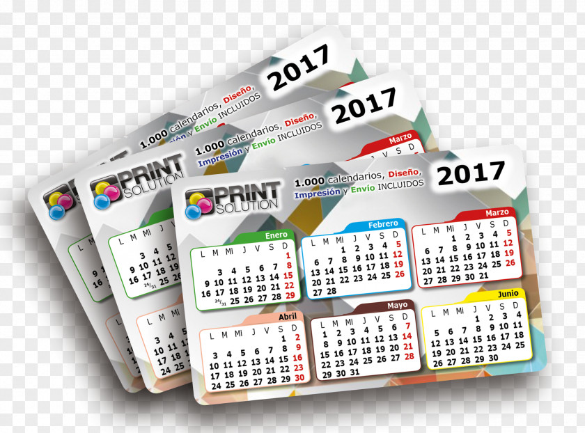 Abanico Poster Calendario De Bolsillo Printing Pocket Almanac PNG