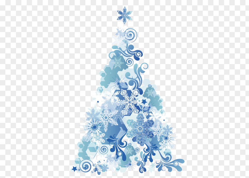 Christmas Tree,light Blue,Decorative Pattern,Holiday Elements PNG