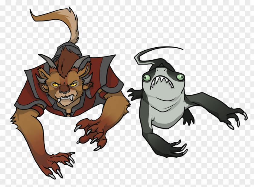 Demon Mammal Cartoon Fiction PNG