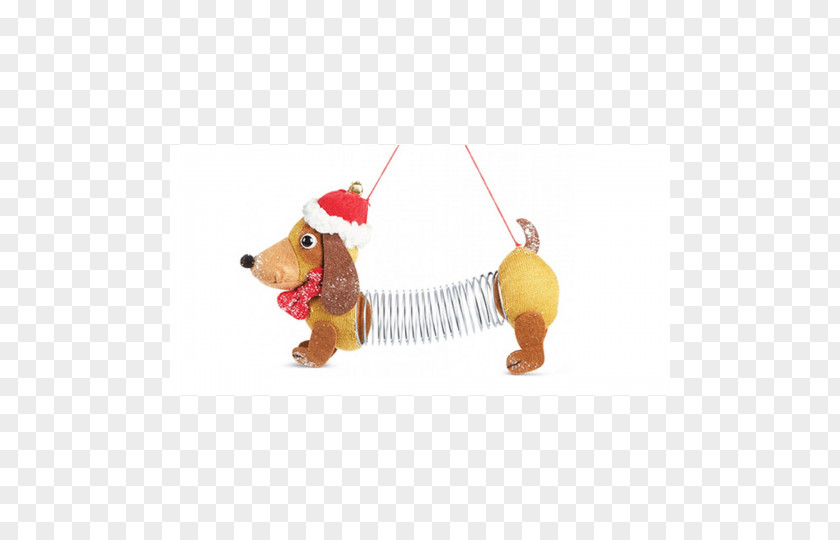Slinky Dog Dachshund Sheriff Woody Christmas Ornament PNG