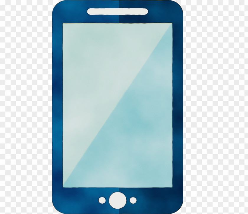 Azure Mobile Phone Case Turquoise Aqua Gadget Electronic Device PNG