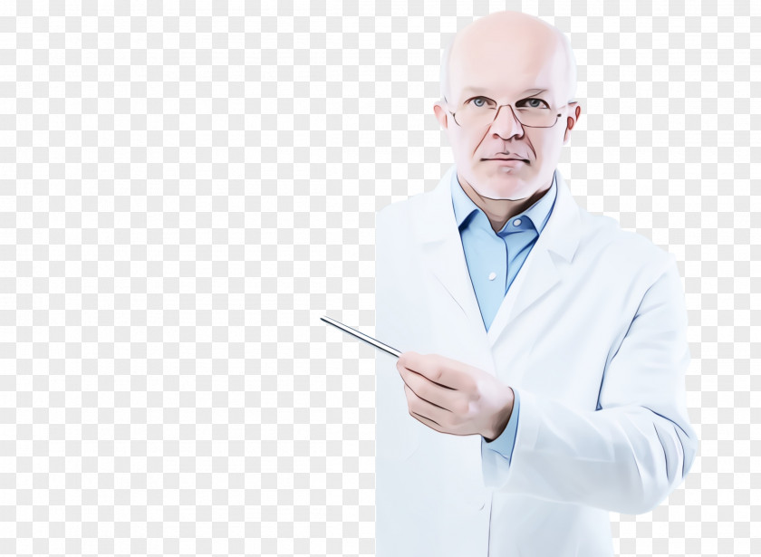 Businessperson Gesture Service Business White Coat PNG