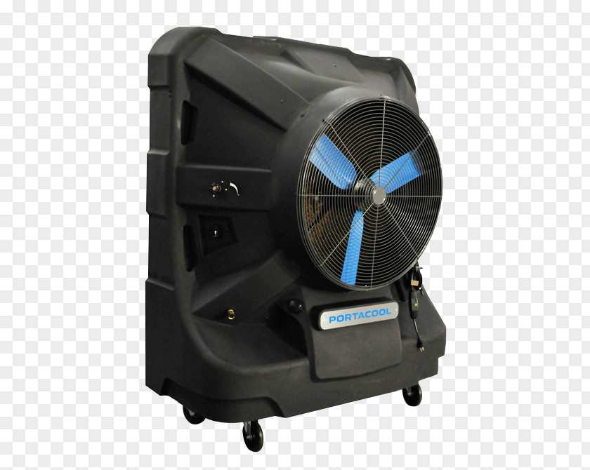 Fan Evaporative Cooler Cooling Portacool Evaporation PNG