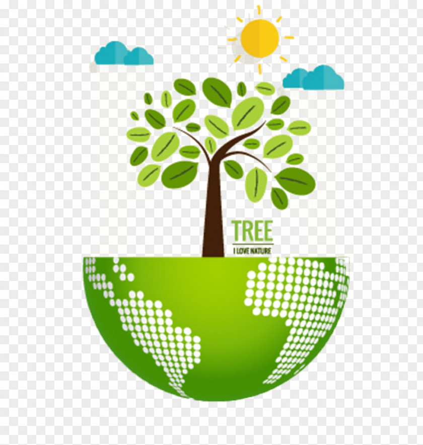 Green Ecological Earth Nature Environmentally Friendly Ecology Illustration PNG