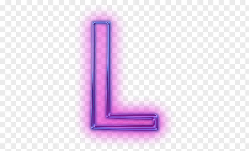 Icon Hd Letter L Purple H PNG