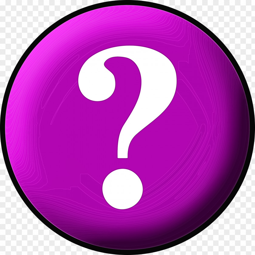 Number Product Design Graphics Question Mark Purple PNG